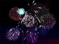 Firework Screen Saver screenshot